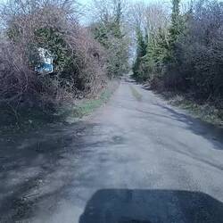 Wirkliche Single Track Roads...