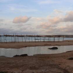 ...und übernachten direkt am Wasser