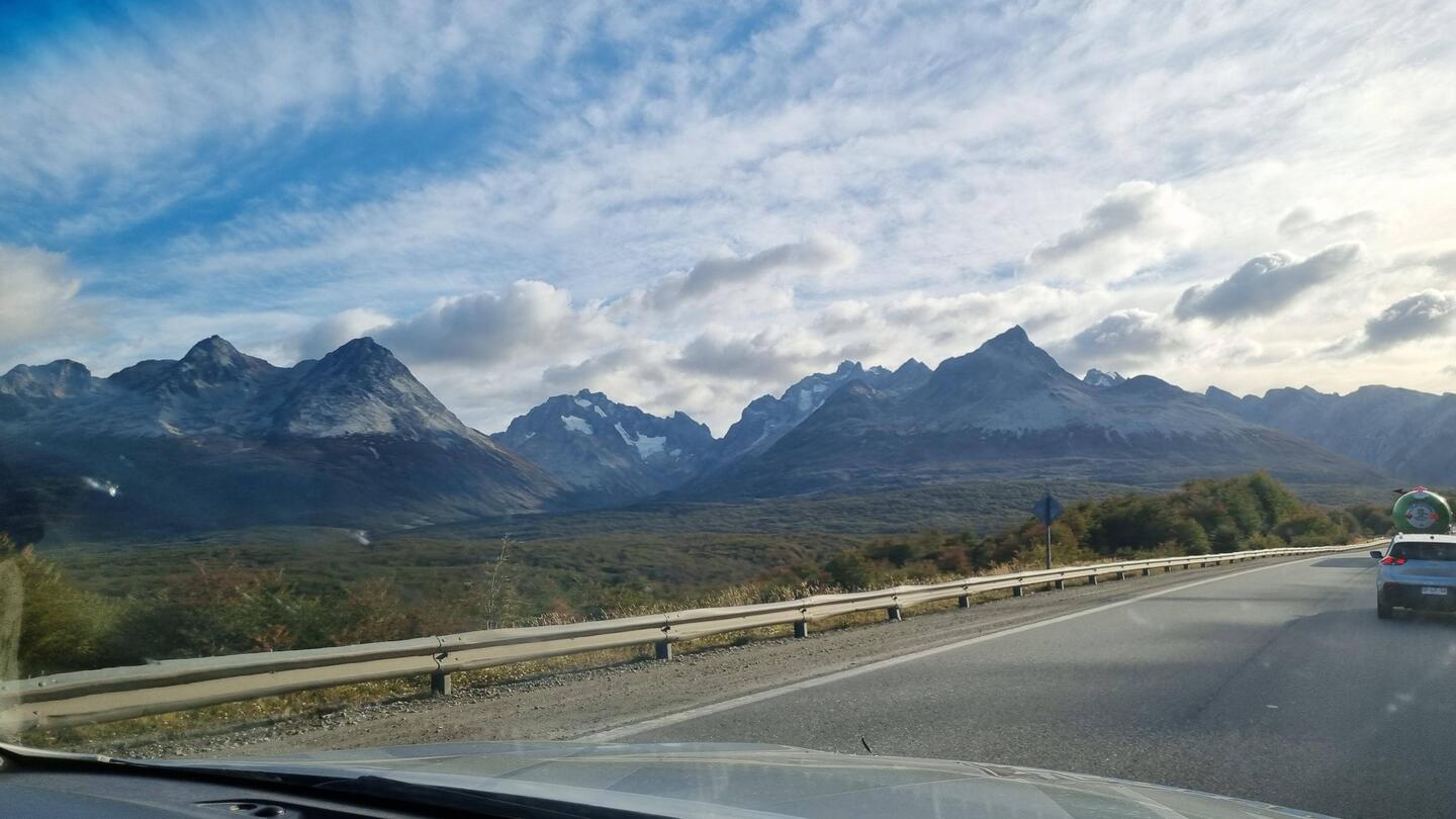 View from the Pam American Highway