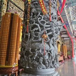 These pillars were wonderfully carved.