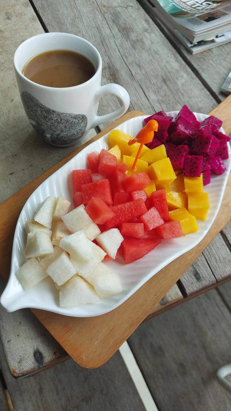 Ist das meine letzte fruit platter hier? 😢