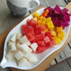 Ist das meine letzte fruit platter hier? 😢