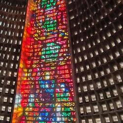 Cathedral's stained glass