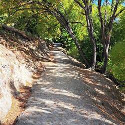 And the path along the lake was worth the effort.