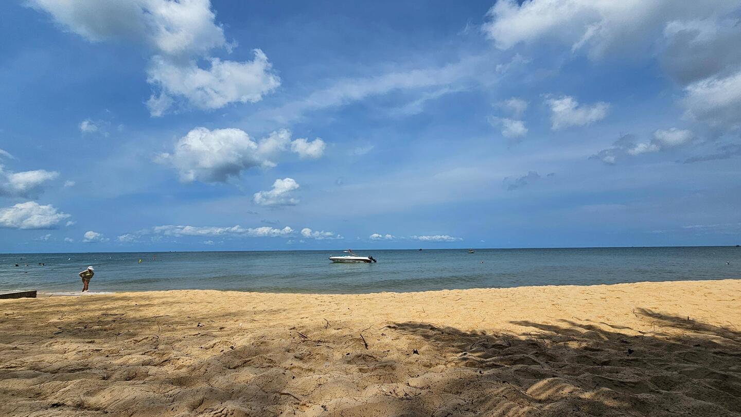 Ba Keo Strand liegt direkt vor meiner Haustür.