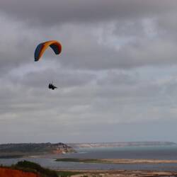 Am Nachmittag geht es zum Gleitschirmfliegen...