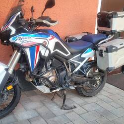 An Africa Twins type of motorcycle