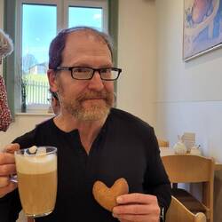 Cafe' Latte from the 'Cino Machine