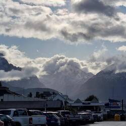 Mountains being dramatic.
