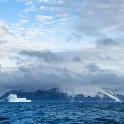 Hello Visokoi Island — South Sandwich Islands.