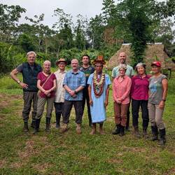 Unsere ganze Gruppe mit Schamane