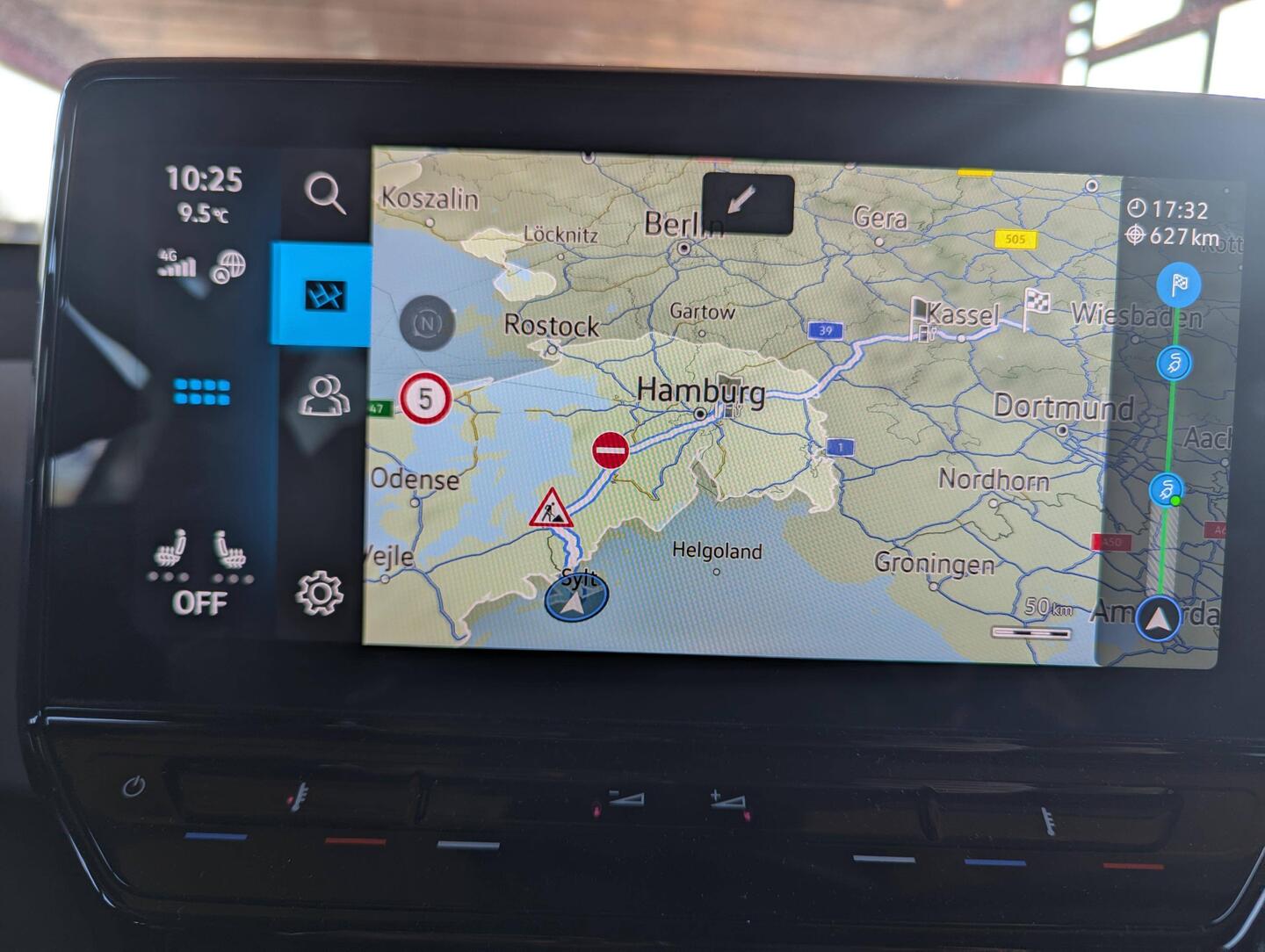 Tag1 Heimreise von Sylt nach Alsfeld