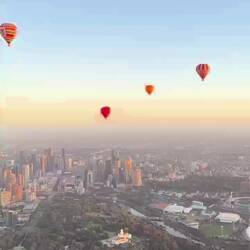 It was surreal up here!