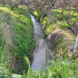 Acequia for irrigation