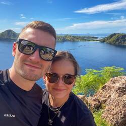 😎🥰 On top of Padar Island