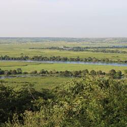 Wir Campen mit direktem Blick auf den Fluss, mitten im Nationalpark