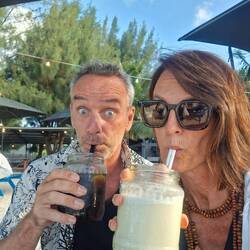 My pina colada was dedicated to Lisa Ryan 😁