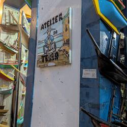 .. und süße kleine Ateliers....