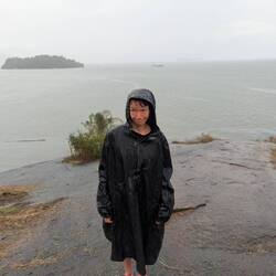 Aber nass ist trotzdem nicht so schön 🥹😁 Auch wenn es hier auch bei Regen nicht kalt ist.