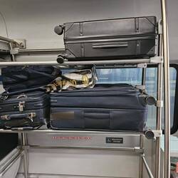 Some tired looking luggage!