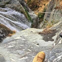 Still very securely attached to the cable. Very securely.