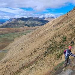 After such a thrilling 'up', the path back down to the base was significantly less so.