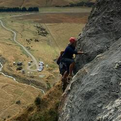 The pathway/approach (aka: a via ferrata, or cable climb) was pretty unique & fun.