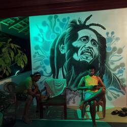 Kurz mal ein Joint. Gayan und Dirk