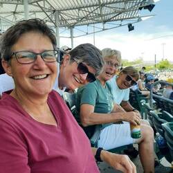 Met 3 sisters at the game that had 3 more sisters and 2 brothers.