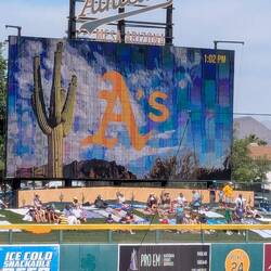 Hohokam Stadium in Mesa.