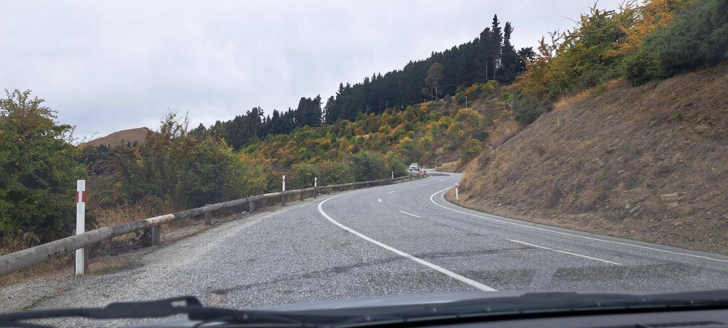 With so many mountains, curvy roads are to be expected.