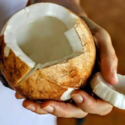 I never thought coconuts could be so intensely flavorful and soft!