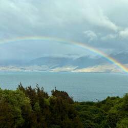 Lake Wakatipu rainbow