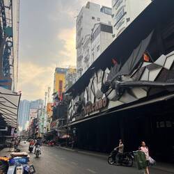 Das Touristenviertel mit seinen Bars