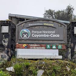 Eingang zum Nationalpark