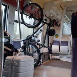 Un petit tour en TER pour arriver à Rennes...