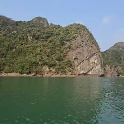 Our rower told me to video and then he starts spinning the boat. Not his first tourist trick!