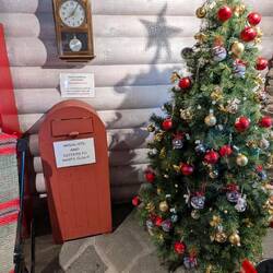 Das Büro des Weihnachtsmannes