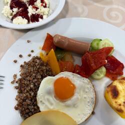 My typical Rogaška breakfast