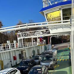 Camper ist inzwischen ein routinierter Fährefahrer 😉