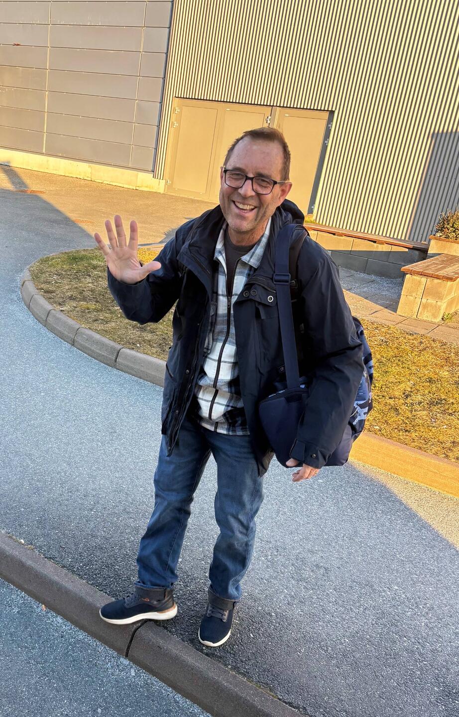 Roman fliegt nach Hause