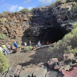 Entrée de Cueva de los Verdes