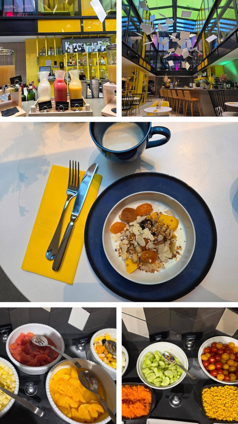 Hotel breakfast (Courtyard by Marriott Paris)
