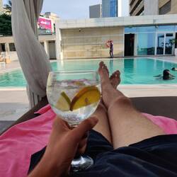 ...nur die Farbe der Getränke