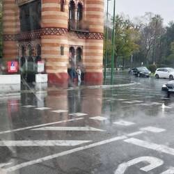 Sevilla bei ☔️ ☔️ ☔️ .