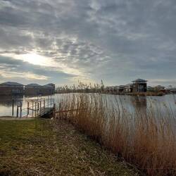 Wir entdecken einen Bootssteg und dann.....