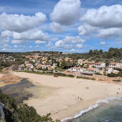 Strand von Cala Romantica