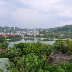 Kandy from above