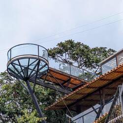 Plattform am Aussichtspunkt