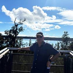 This was at the end of a cantilevered part of the walkway, moved quite a lot